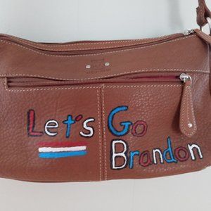 Stone Mountain Shoulder Bag, Let's Go Brandon, FJB, LGB